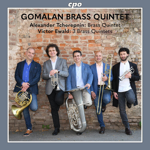 3 Brass Quintets, Ewald / Gomalan Brass Quintet, CD