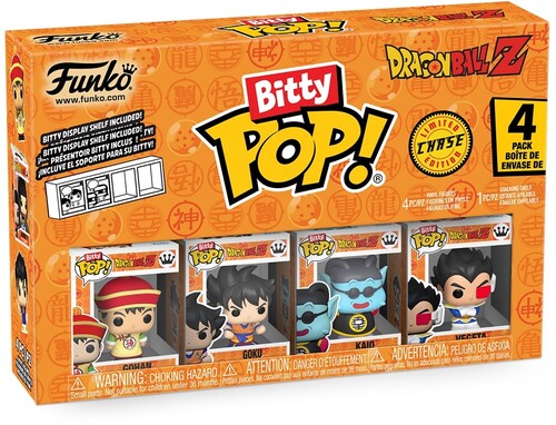 Bitty Pop Dragon Ball Z Gohan 4 Pack
