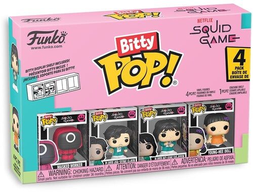 Bitty Pop Netflix Red Guard 4 Pack
