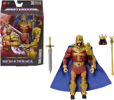 Motu Masterverse New Eternia King Rando, Masters Of The Universe, Collectibles