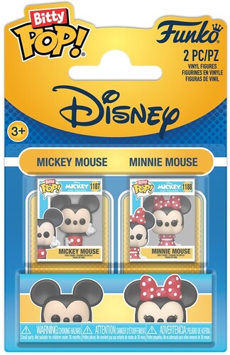 Bitty Pop Disney 2 Pack Mickey & Minnie