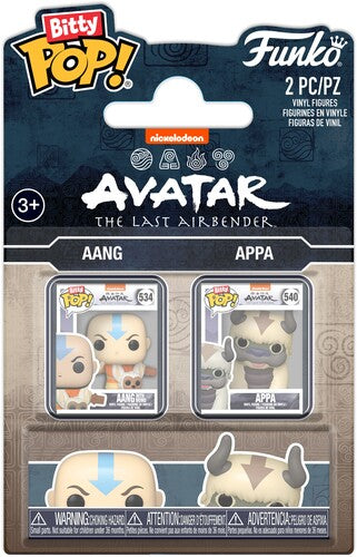 Bitty Pop Avatar Tla 2 Pack Aang & Appa