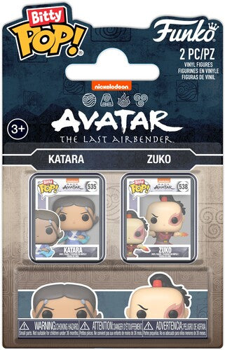 Bitty Pop Avatar Tla 2 Pack Katara & Zuko