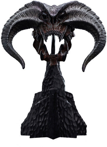 Lotr Trilogy - Skull Of A Balrog Miniature, Open Edition Polystone, Collectibles
