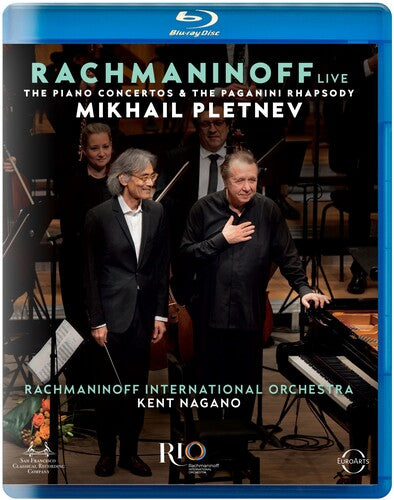 Rachmaninoff Live - Piano Concertos & The Paganini -- Mikhail Pletnev, Blu-ray