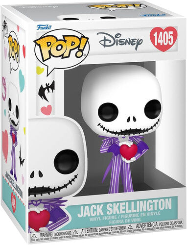 Pop Nightmare Before Christmas Valentines Jack, Pop Disney The Nightmare Before Christmas, Collectibles