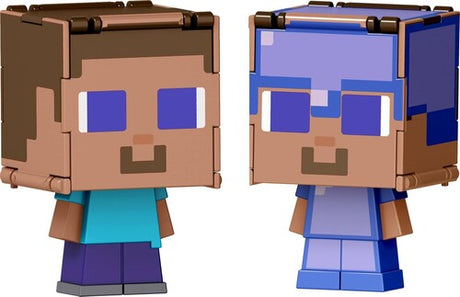 Minecraft Flippin Figs Steve And Enchanted Armor, Minecraft, Collectibles