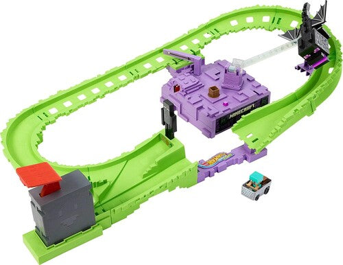 Hot Wheels Racerverse Minecraft Trackset, Hot Wheels Minecraft, Collectibles
