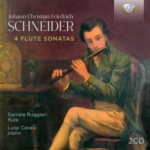 Schneider: 4 Flute Sons -- Ruggieri,Daniele / Caselli,Luigi, CD