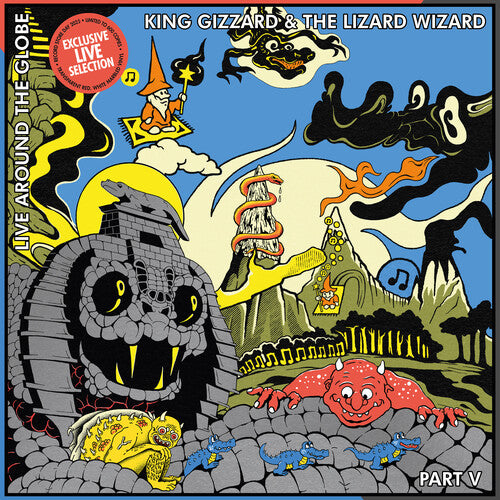 Live Around The Globe: Part V, King Gizzard & The Lizard Wizard, LP
