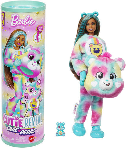 Barbie Cutie Reveal X Care Bears Good Vibes Bear, Barbie Cutie Reveal X Care Bears, Collectibles