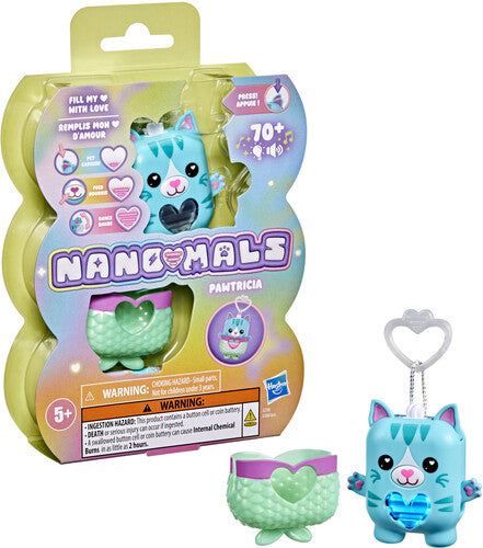 Nml Nanomals Base And Outfit Blue Kitty, Nml Nanomals Base And Outfit Blue Kitty, Collectibles