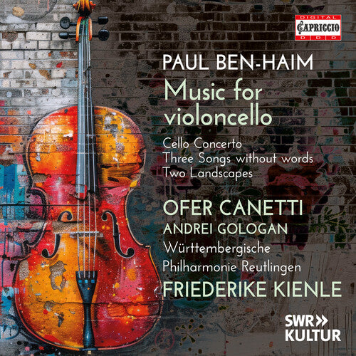 Paul Ben-Haim: Music For Violoncello -- Ofer Canetti, CD