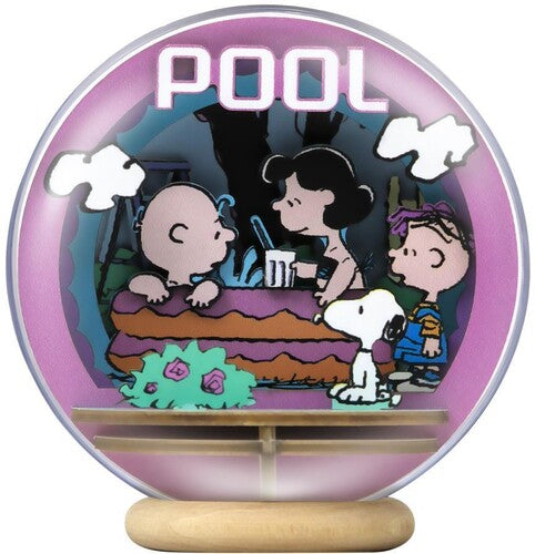 Snoopy Cool Pool Wooden Crystal Ball, Snoopy Cool Pool Wooden Crystal Ball, Collectibles