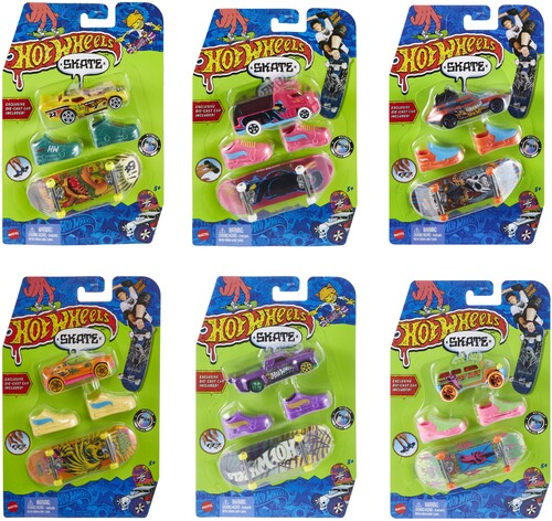 Hot Wheels Skate Board Collector 10 Piece Asrt, Hot Wheels Skate Board, Collectibles