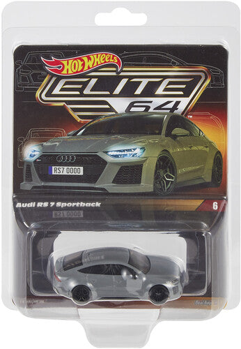 Hw 1 64 Hot Wheels Elite 64 Series 21 Audi Rs 7, Hot Wheels Collector, Collectibles