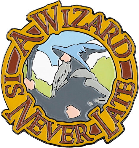 Fridge Magnet (Enamel) - A Wizard Is Never Late, Fridge Magnet (Enamel) - A Wizard Is Never Late, Collectibles