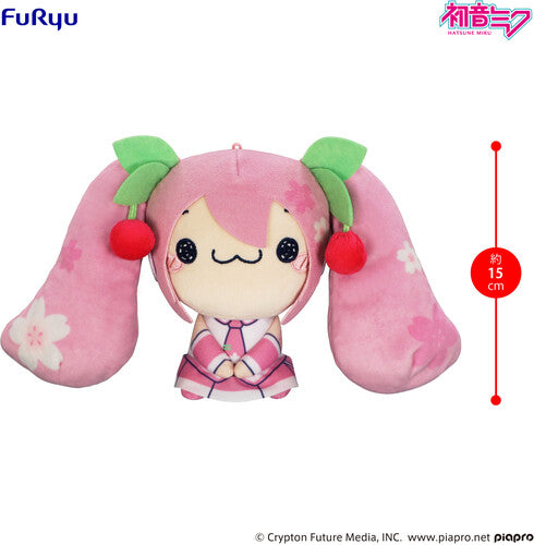 Hatsune Miku Mochipico Sakura Miku Ver A Plush, Hatsune Miku Mochipico Sakura Miku Ver A Plush, Collectibles