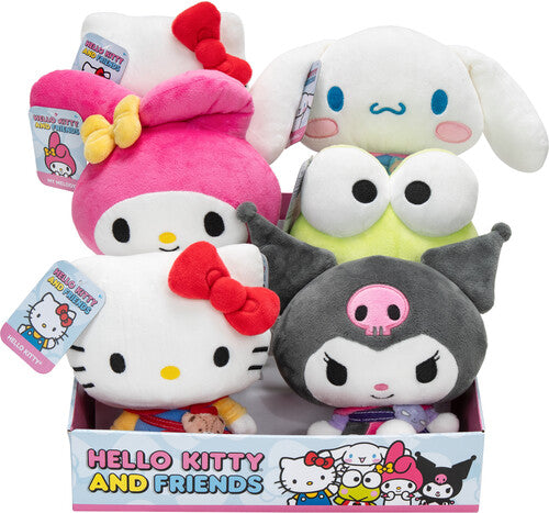 Jazwares - Hello Kitty - 8In Core Plush 6Ct Pdq, Jazwares - Hello Kitty - 8In Core Plush 6Ct Pdq, Collectibles