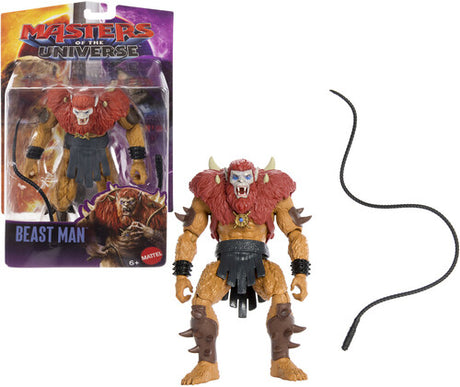 Motu 2026 Movie Beast Man With Whip Action Figure, Masters Of The Universe 2026 Movie, Collectibles