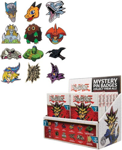 Yu-Gi-Oh Mystery Pin 12Ct Blind Pin Badges Pdq, Yu-Gi-Oh Mystery Pin 12Ct Blind Pin Badges Pdq, Collectibles