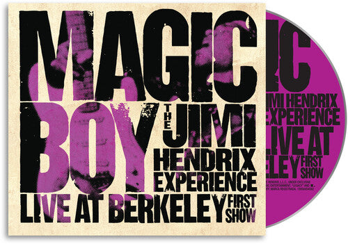 Magic Boy: Jimi Hendrix Experience Live Berkeley -- Jimi Hendrix, CD