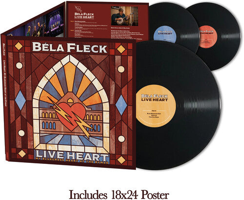 Live Heart: MY Bluegrass Heart At The Ryman -- Bela Fleck, LP