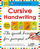 Cursive Handwriting (Wipe Clean Workbook): Ages 5-7; Wipe-Clean with Pen -- Roger Priddy, Spiral