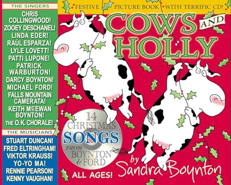 Cows and Holly -- Sandra Boynton, Hardcover