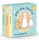 Pat the Bunny: First Books for Baby (Pat the Bunny): Pat the Bunny; Pat the Puppy; Pat the Cat -- Dorothy Kunhardt, Paperback