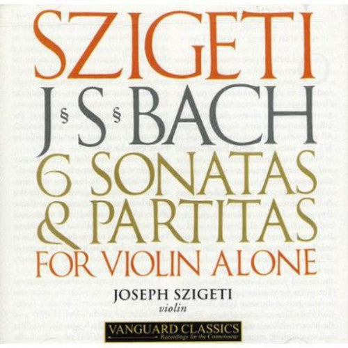 6 Sonatas & Partitas For Solo Violin