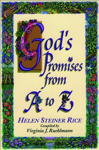 Used - Very Good | God's Promises from A to Z -- Helen Rice, Hardcover