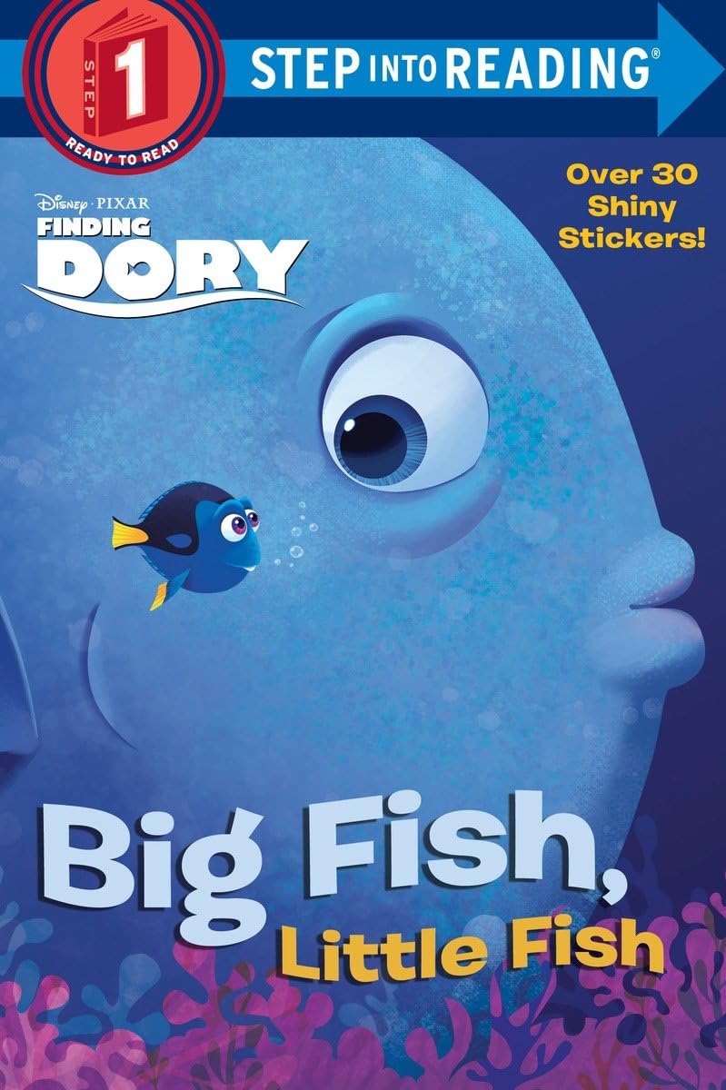 Used - Very Good | Big Fish, Little Fish (Disney/Pixar Finding Dory) (Step into Reading) -- Christy Webster, Paperback