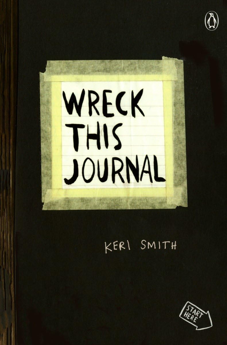 Wreck This Journal (Black) Expanded Edition -- Keri Smith, Paperback