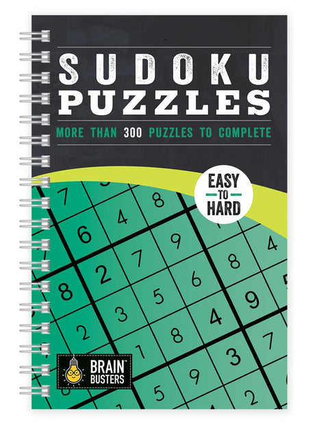 Large Print Sudoku Puzzles Green: More Than 300 Puzzles to Complete -- Parragon Books, Paperback