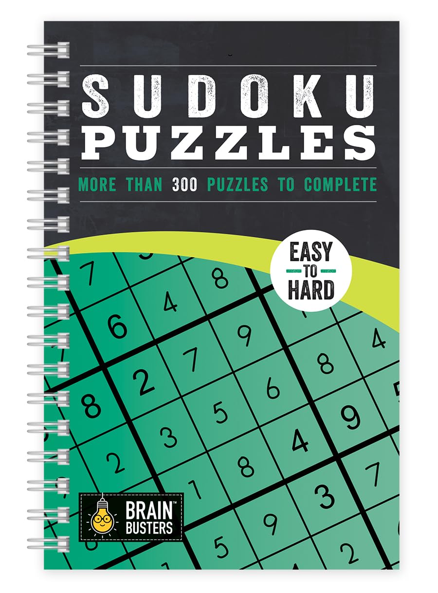 Large Print Sudoku Puzzles Green: More Than 300 Puzzles to Complete -- Parragon Books, Paperback