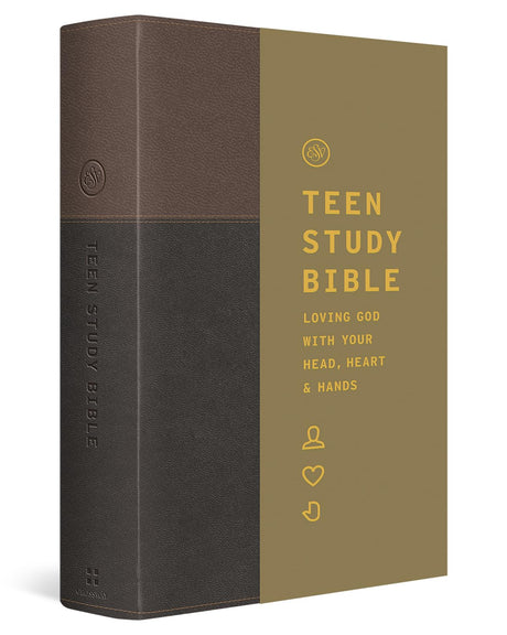 ESV Teen Study Bible (Trutone, Slate/Umber) -- Jon Nielson, Bible