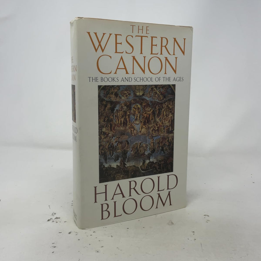 Used - Very Good | The Western Canon: The Books and School of the Ages -- Harold Bloom, Hardcover