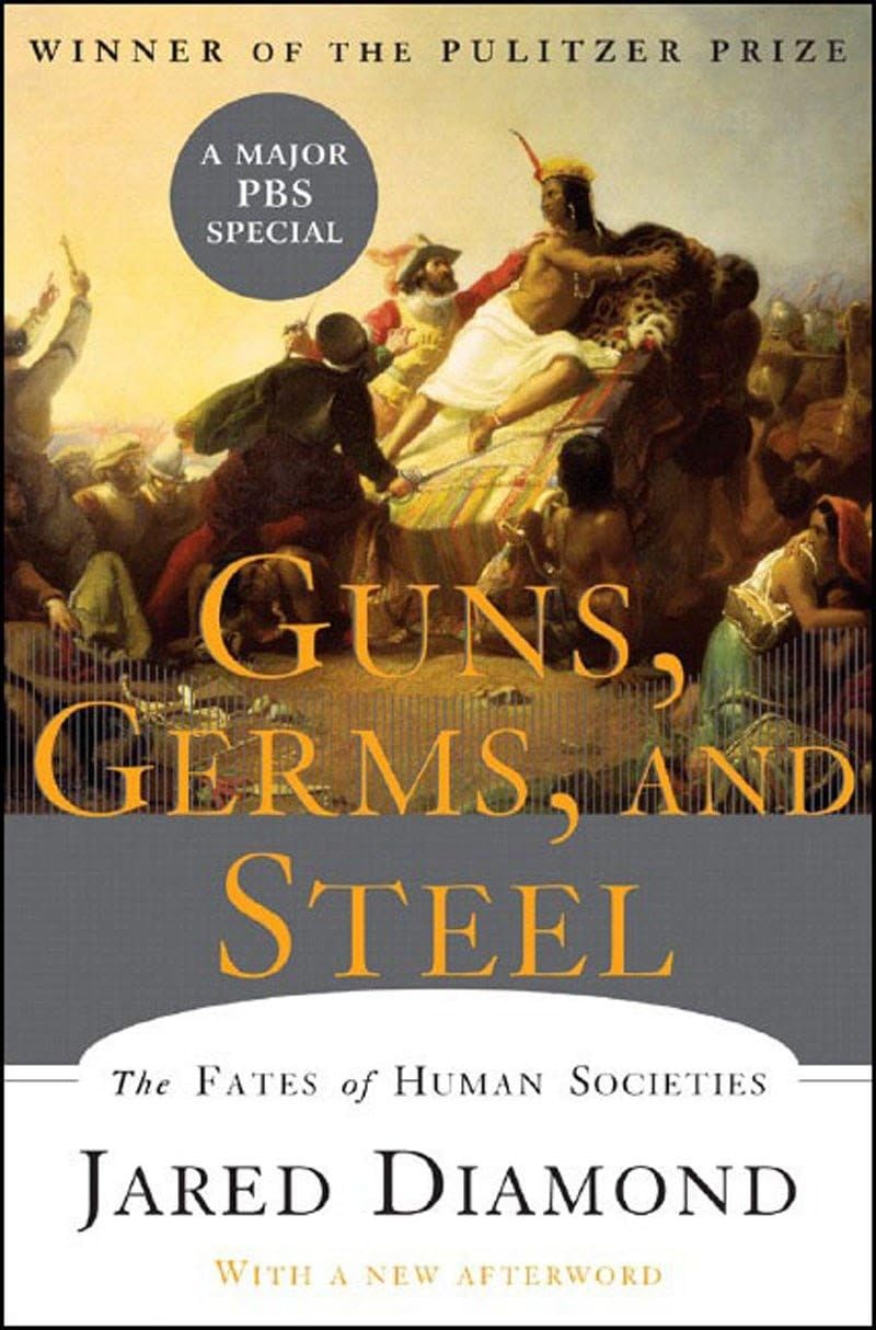 Used - Very Good | Guns, Germs, and Steel: The Fates of Human Societies -- Jared Diamond Ph.D., Hardcover