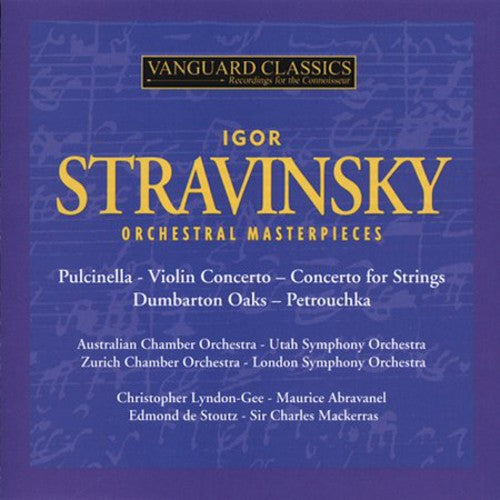 Orchestral Masterpieces -- Stravinsky / Gee / Abravanel / MacKerras, CD