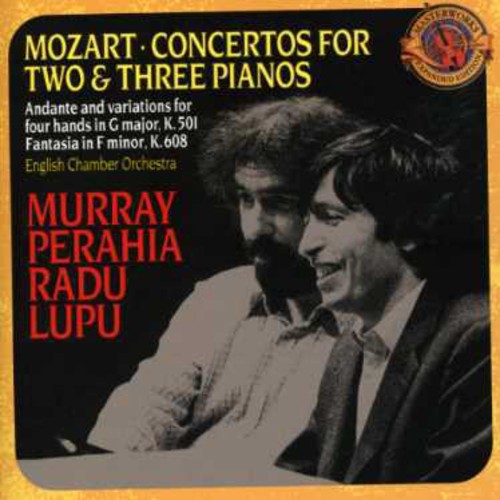 Piano Concertos For Two & Three Pianos -- Perahia / Lupu / Mozart / Eco, CD