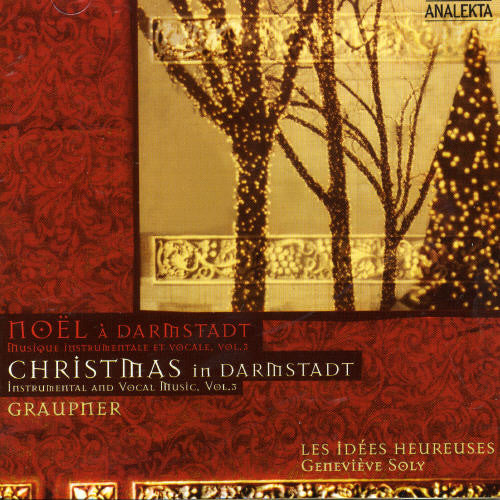 Christmas In Darmstadt -- Graupner / Soly / Les Idees Heureuses, CD