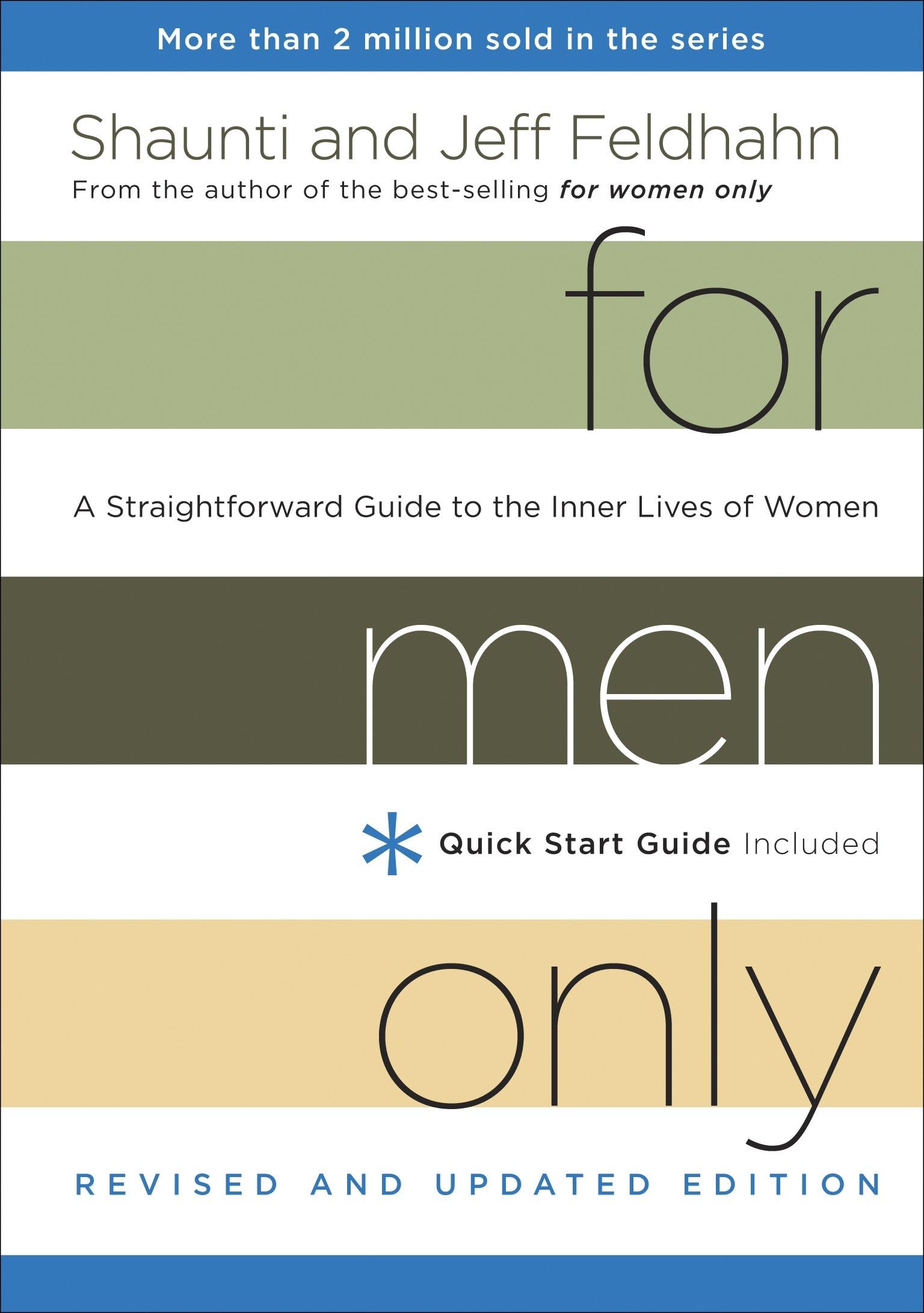 For Men Only: A Straightforward Guide to the Inner Lives of Women by Feldhahn, Shaunti