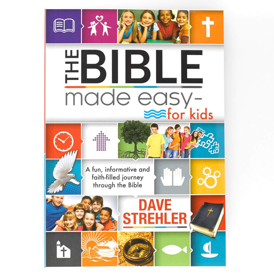 The Bible Made Easy - For Kids -- Dave Strehler, Paperback