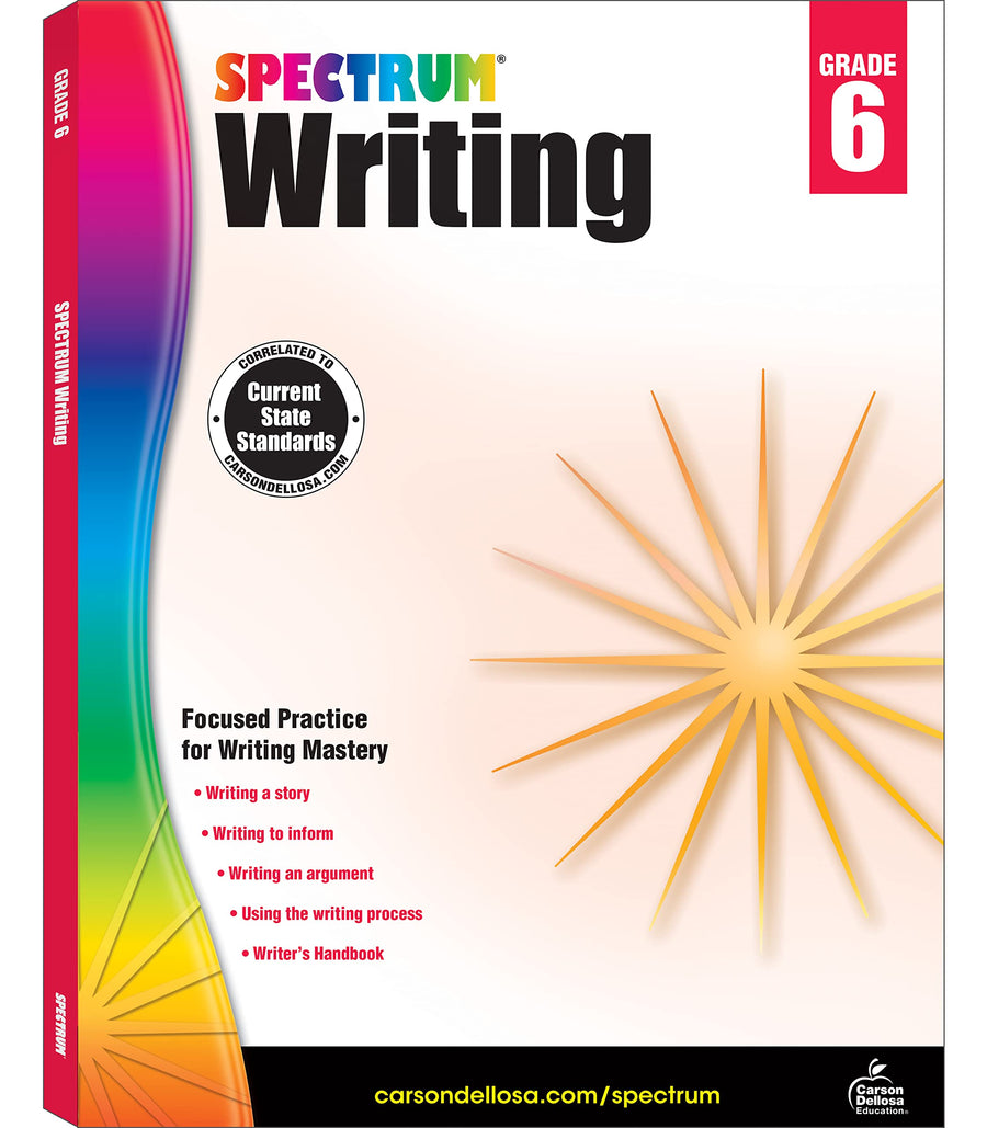 Spectrum Writing, Grade 6: Volume 40 -- Spectrum, Paperback