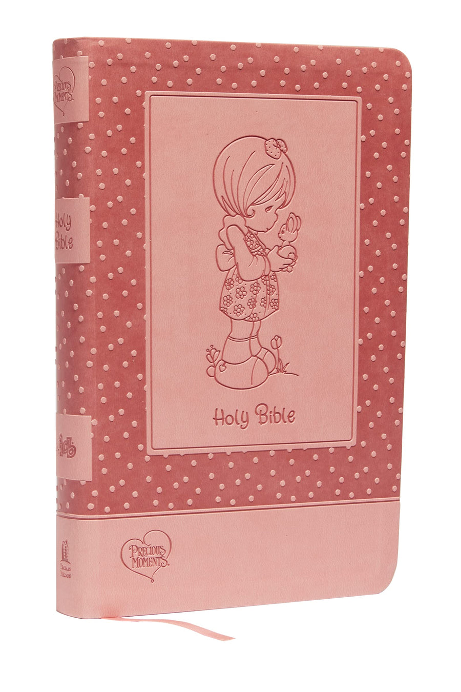 Icb, Precious Moments Bible, Leathersoft, Pink: International Children's Bible -- Thomas Nelson, Bible