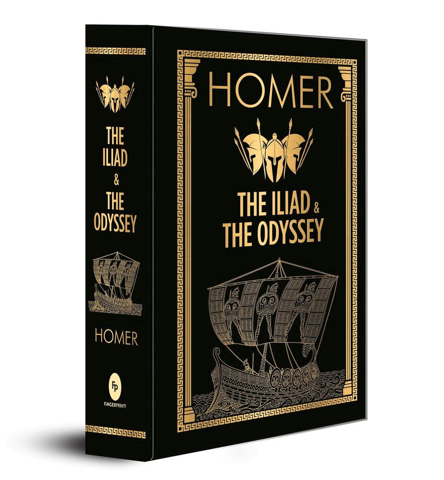 The Iliad & the Odyssey (Deluxe Hardbound Edition) -- Homer, Hardcover