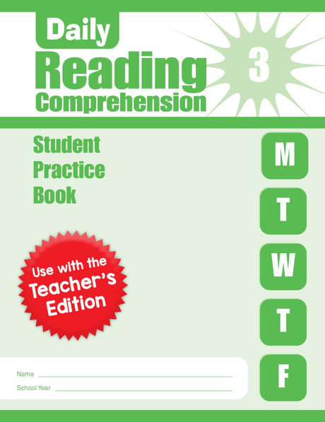 Daily Reading Comprehension, Grade 3 Sb -- Evan-Moor Educational Publishers, Paperback
