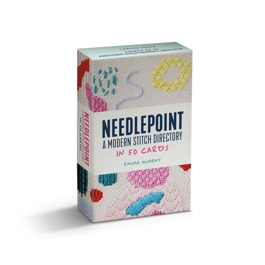 Needlepoint: A Modern Stitch Directory Card Deck: A Modern Stitch Directory in 50 Cards -- Emma Homent, Other