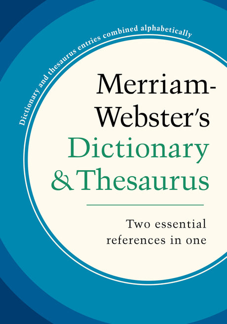 Merriam-Webster's Dictionary & Thesaurus -- Merriam-Webster, Paperback